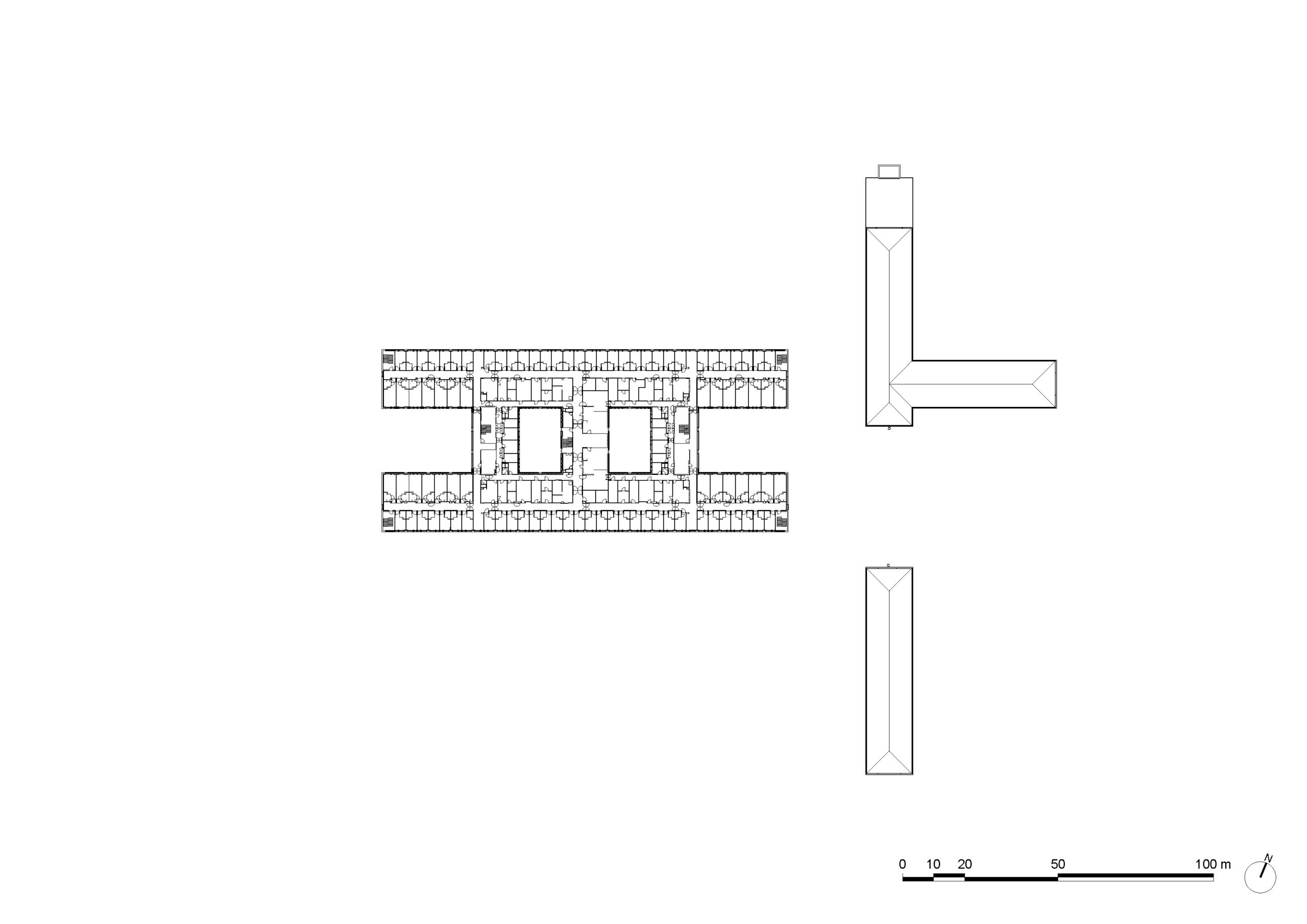 architecture-contemporaine-grand-hopital-de-charleroi-campus-des-viviers-VK-plan-sixieme-etage