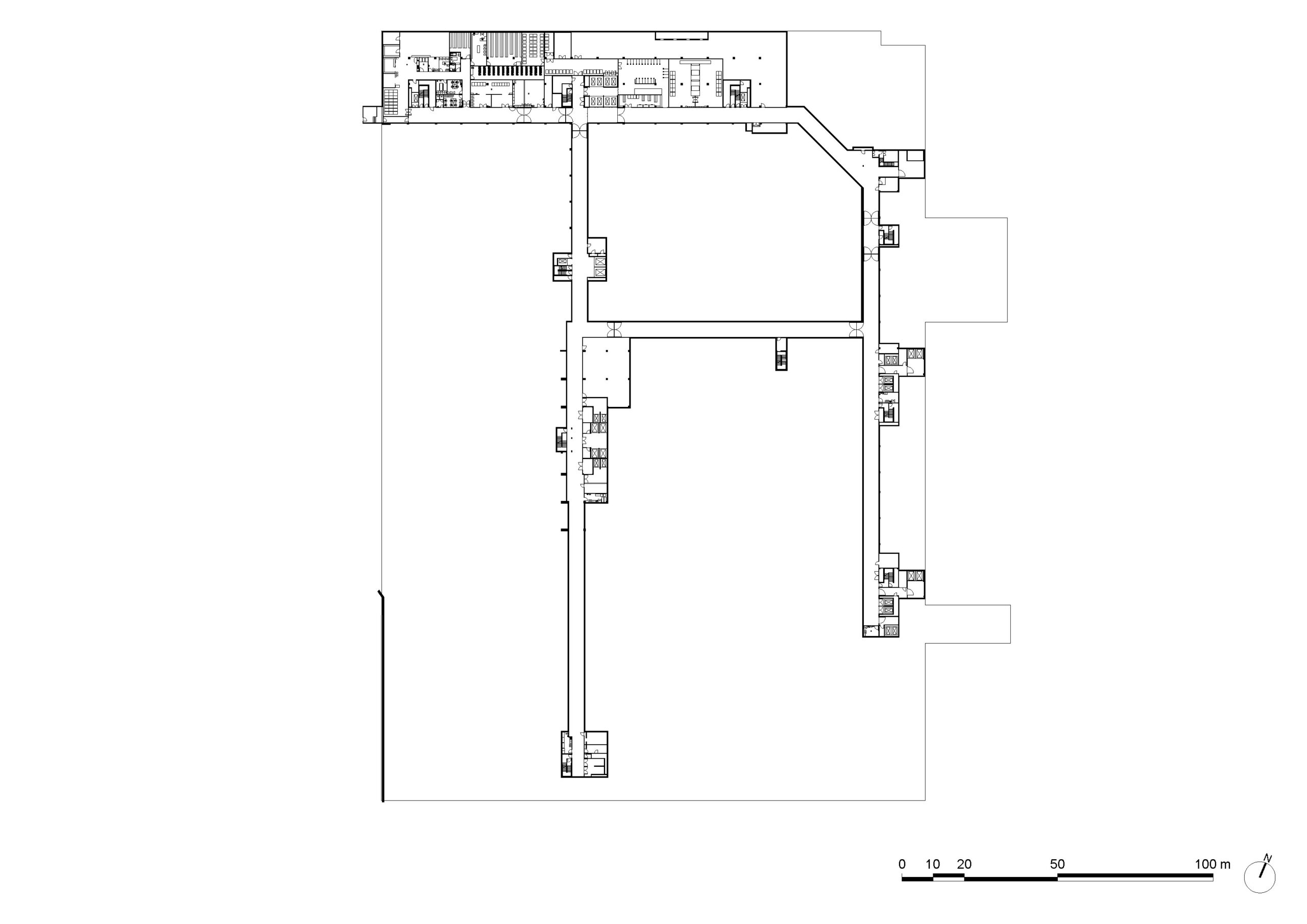 architecture-contemporaine-grand-hopital-de-charleroi-campus-des-viviers-VK-plan-sous-sol