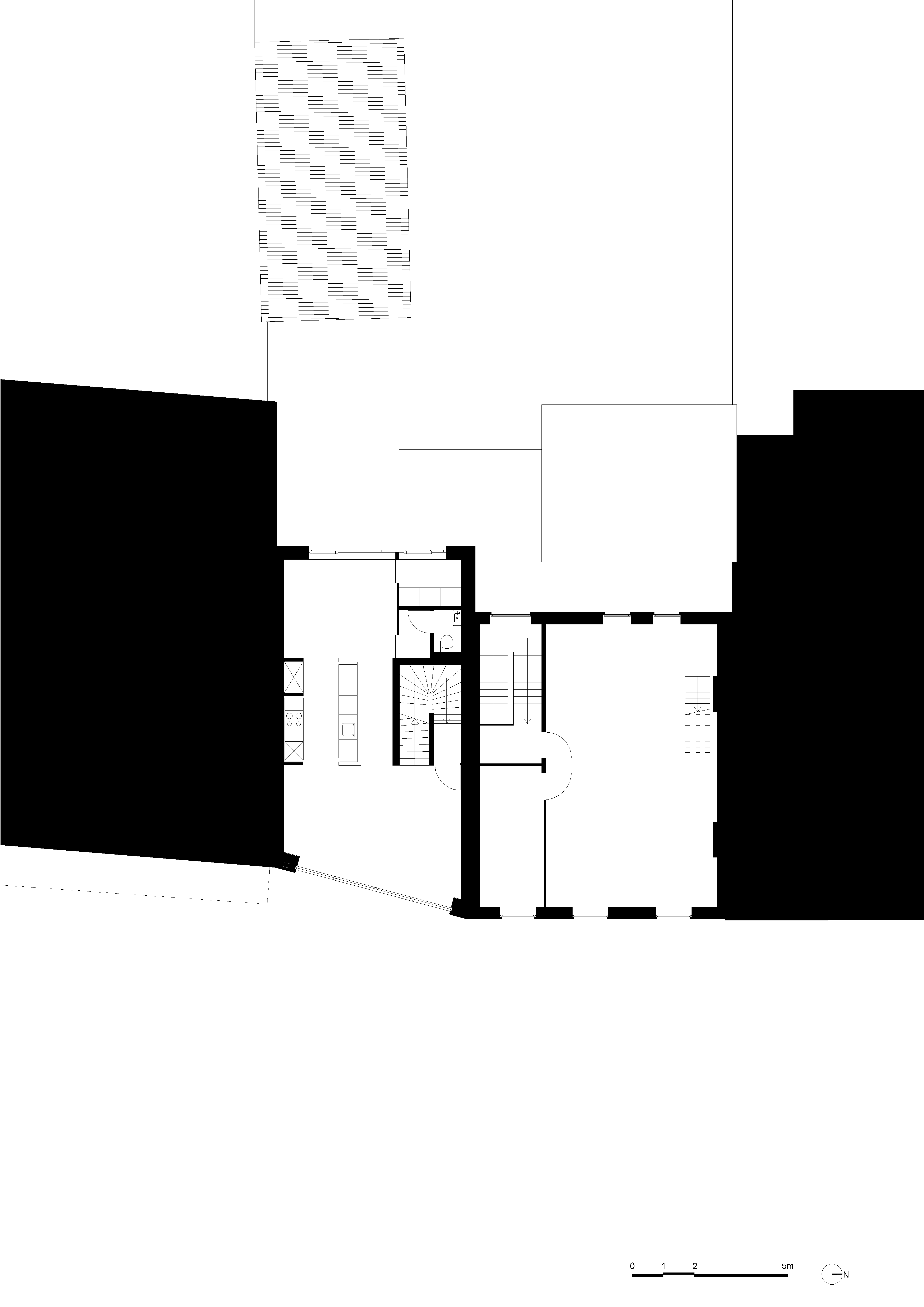 architecture-contemporaine-Villa-Mosane-Rénovation-Reservoir A-plan-deuxième-étage