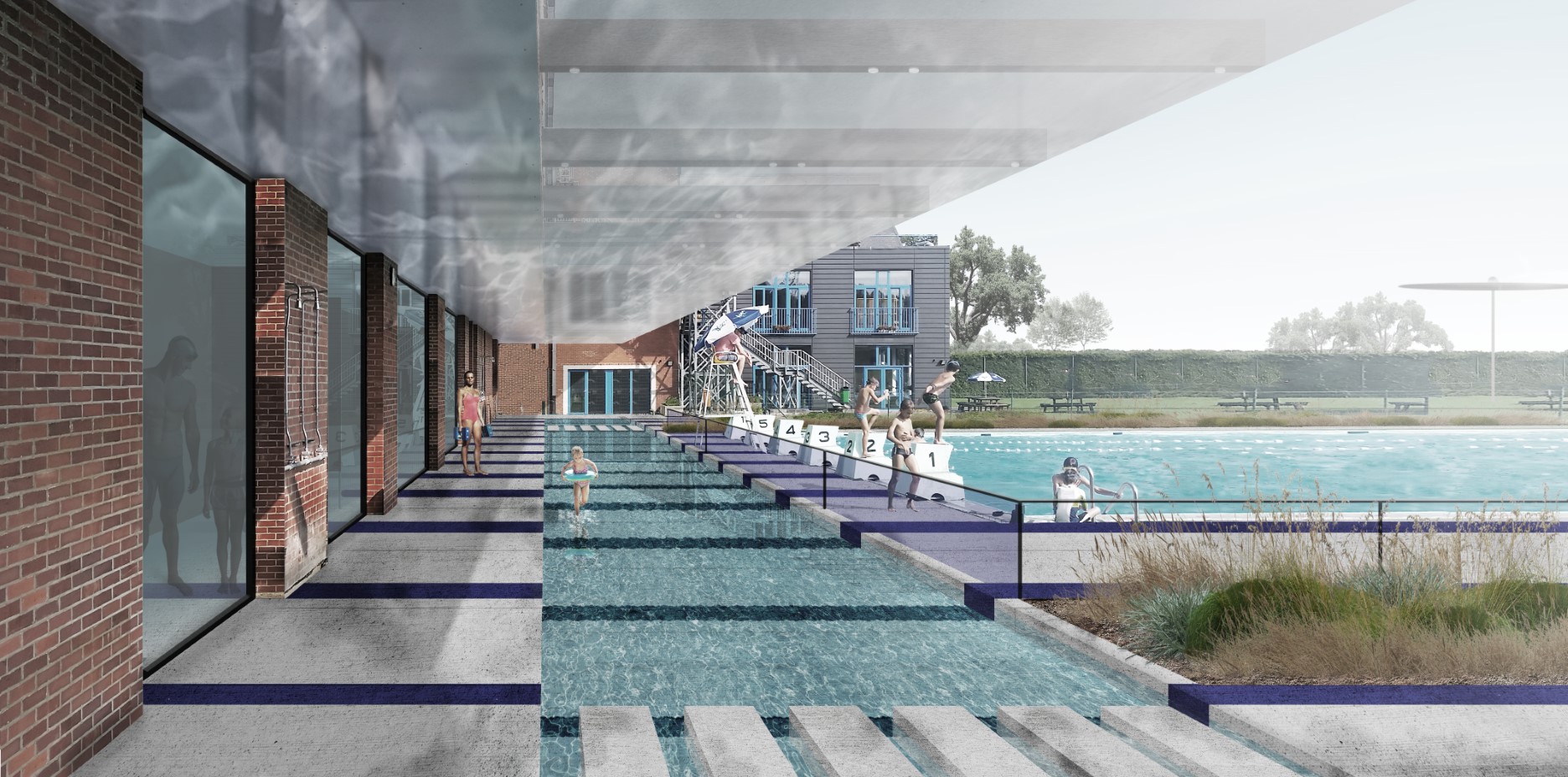 architecture-contemporaine-centre-adeps-hydrion-sport-piscine-athlétisme-rénovation-construction-image-pédiluves-bassin