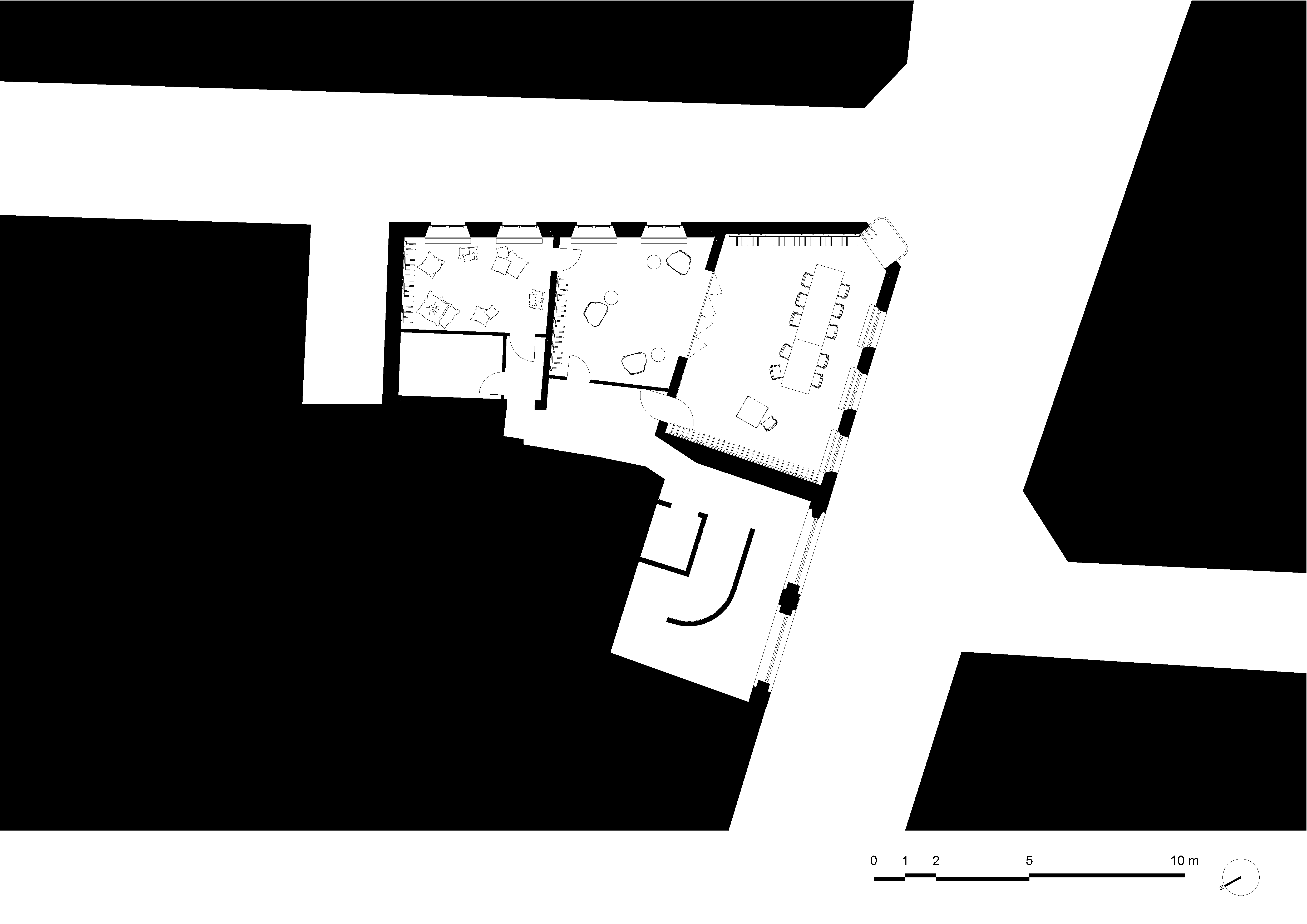 architecture-contemporaine-bibliothèque-le-rayon-aménagement-intérieur-mobilier-fanfare-reservoir-a-plan