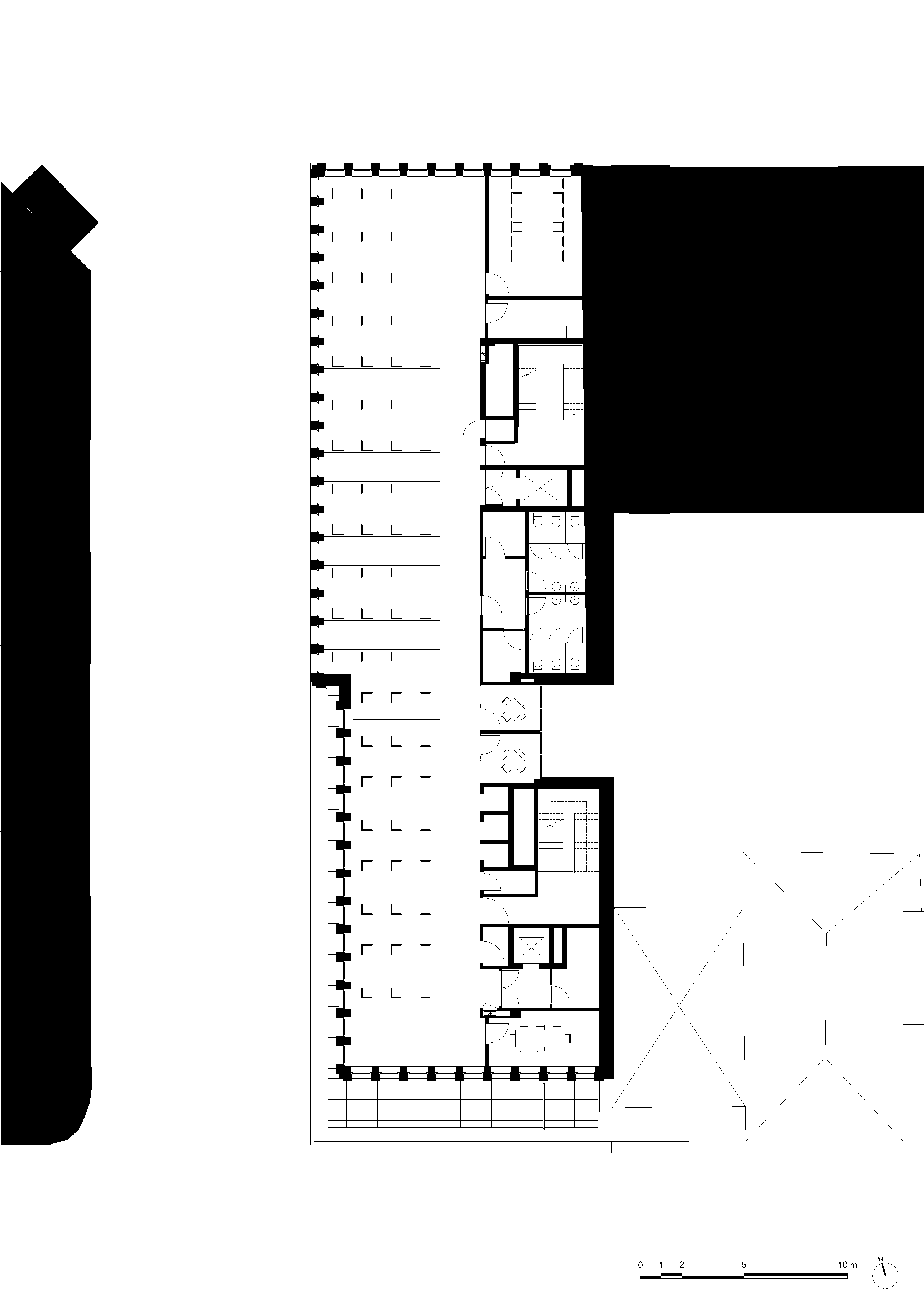 architecture-contemporaine-dockin-sambrinvest-bureau-innovation-charleroi-brique-émaillée-plan-sixième-étage