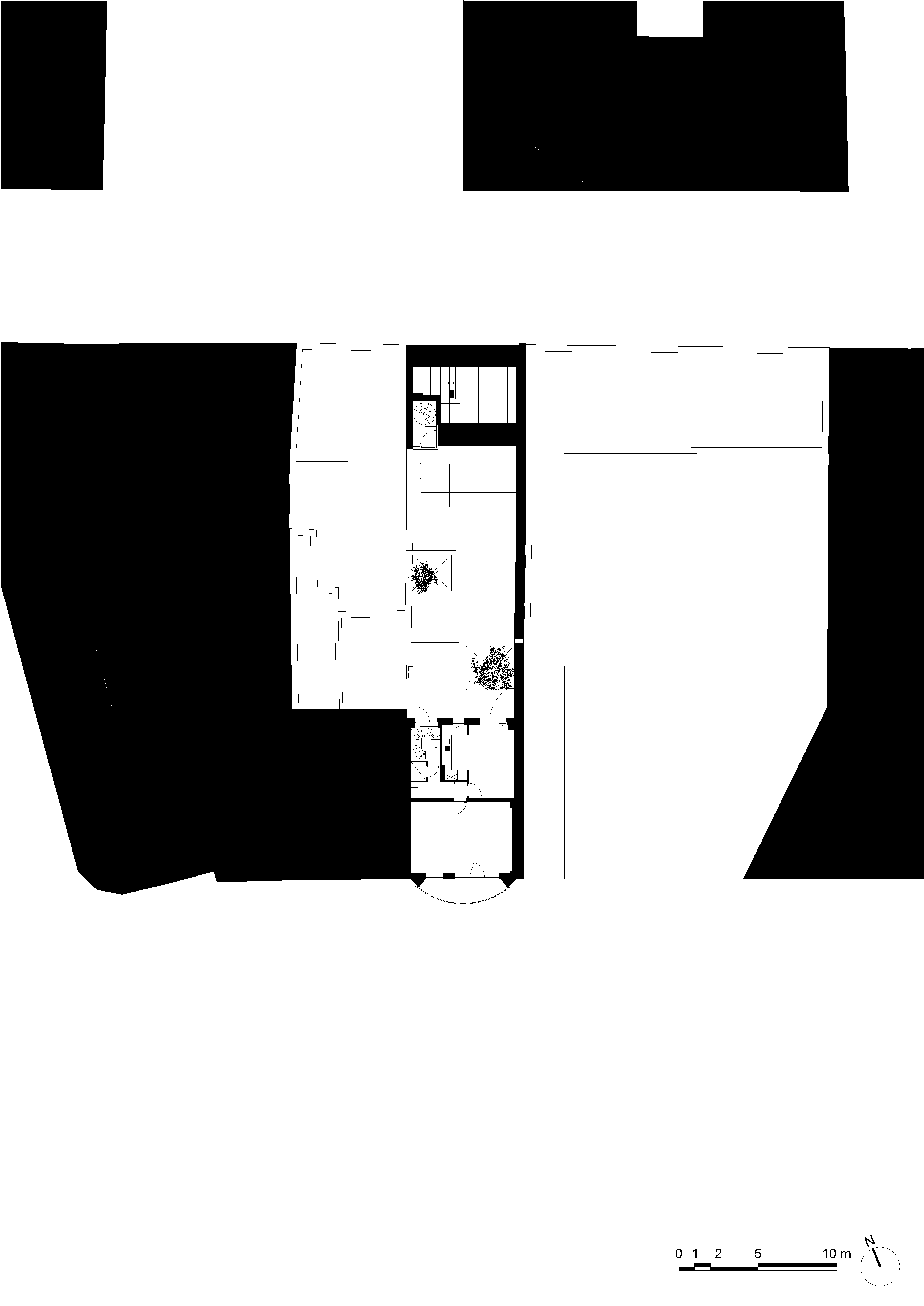 architecture-contemporaine-rénovation-restauration-patrimoine-architectural-Charleroi-Jules-Laurent-bureaux-plan-deuxième-étage