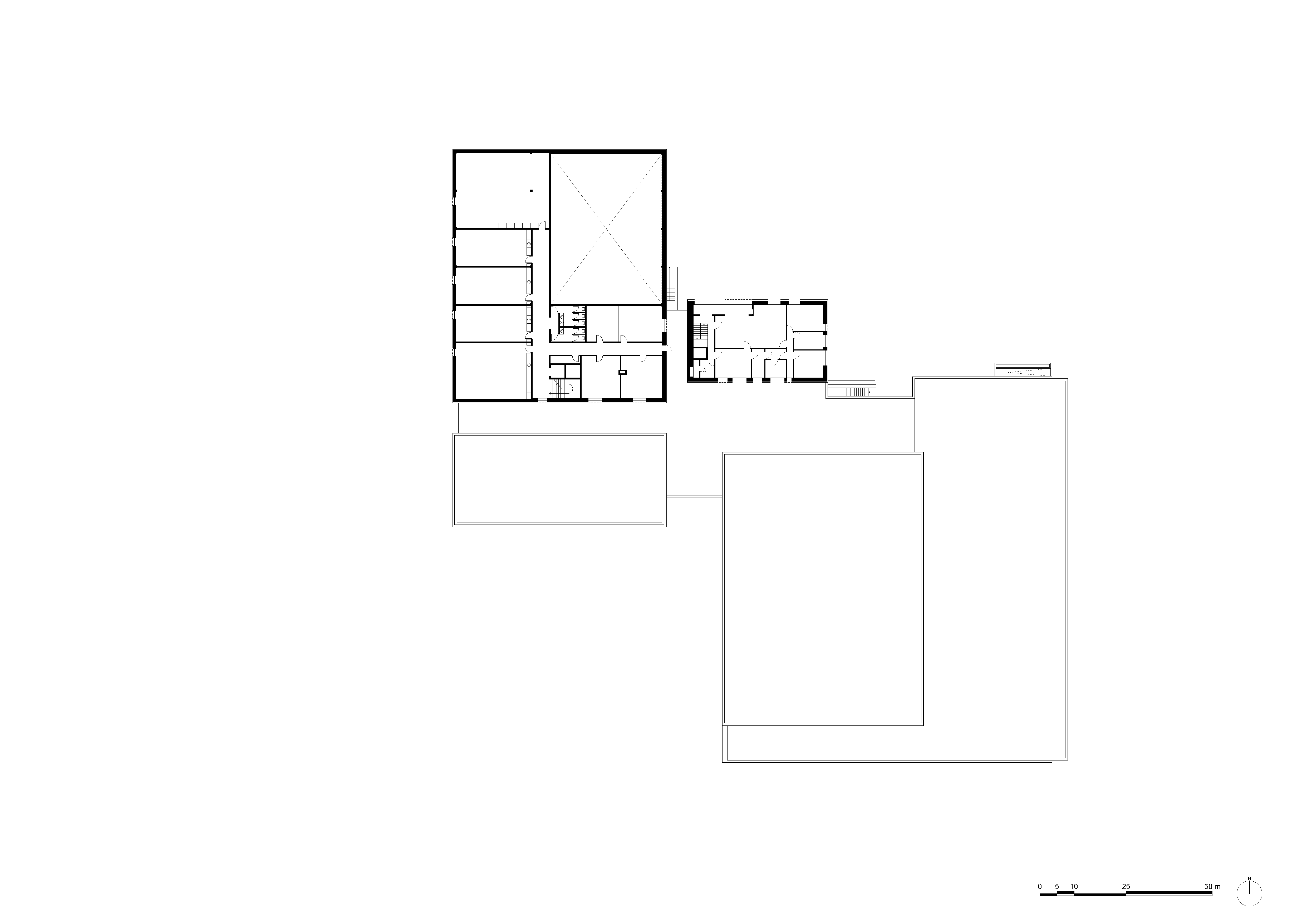 architecture -contemporaine-centre-culturel-sportif-scailmont-manage-rénovation-extension-bois-photo-intérieur-plan-premier-étage