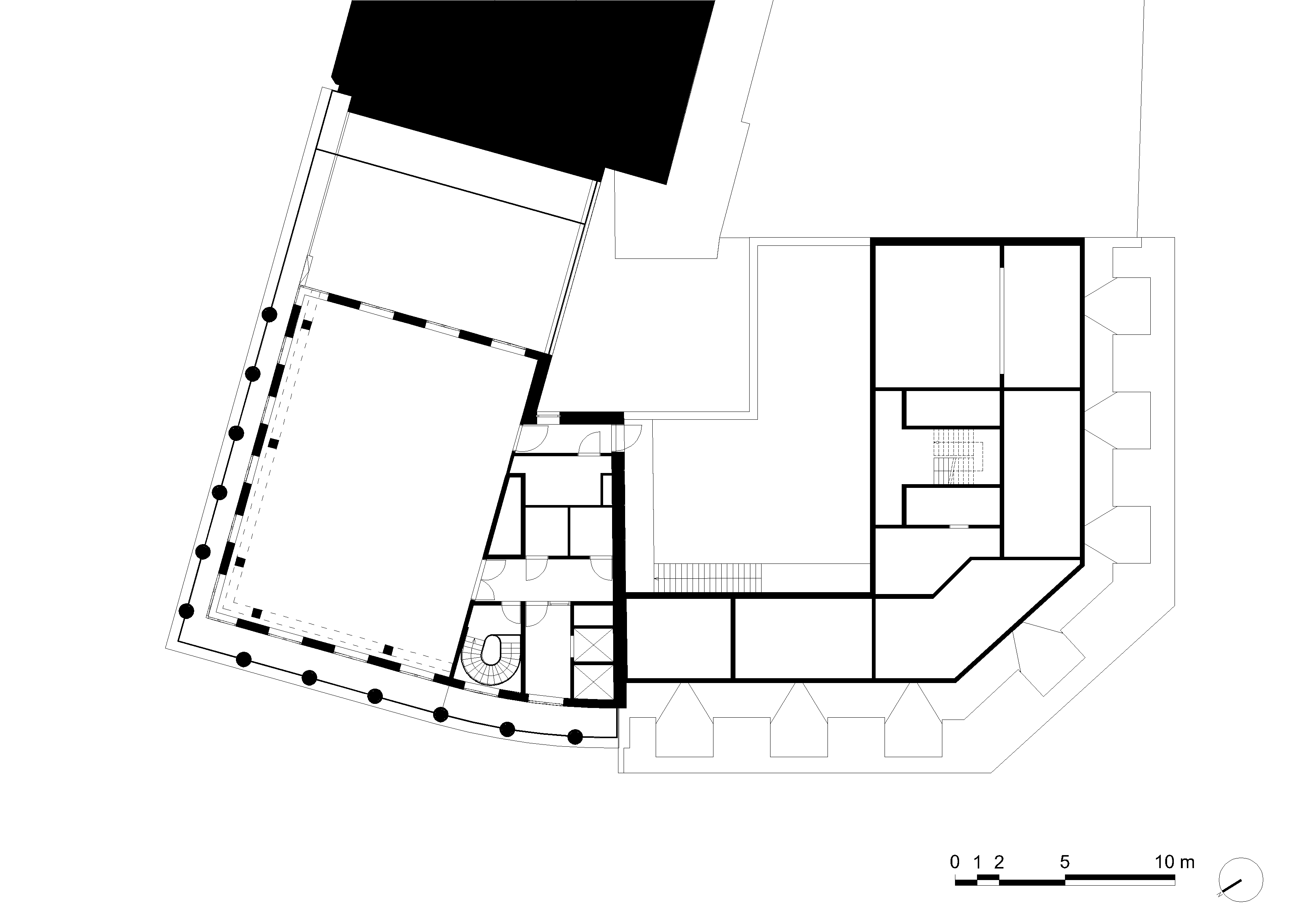 architecture-contemporaine-bureau-siege-SWCS-credit-social-charleroi-reservoir-a-META-RGPA-goffart-polome-plan-septieme-étage