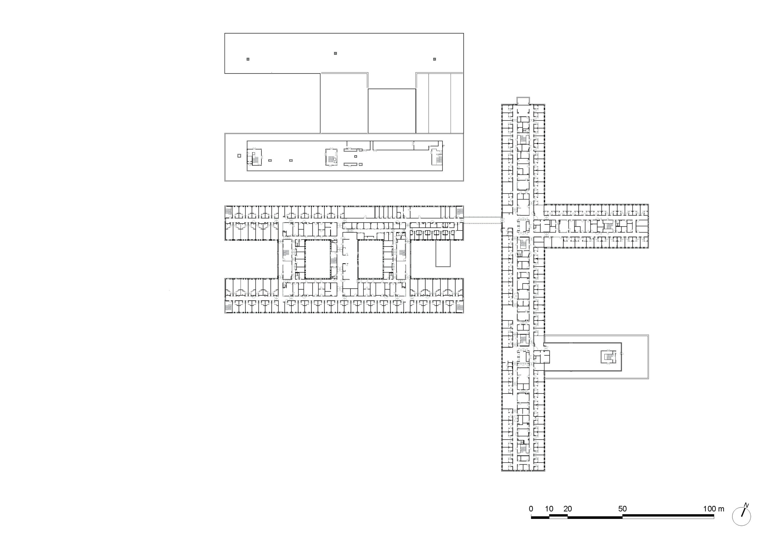 architecture-contemporaine-grand-hopital-de-charleroi-campus-des-viviers-VK-plan-quatrieme-etage