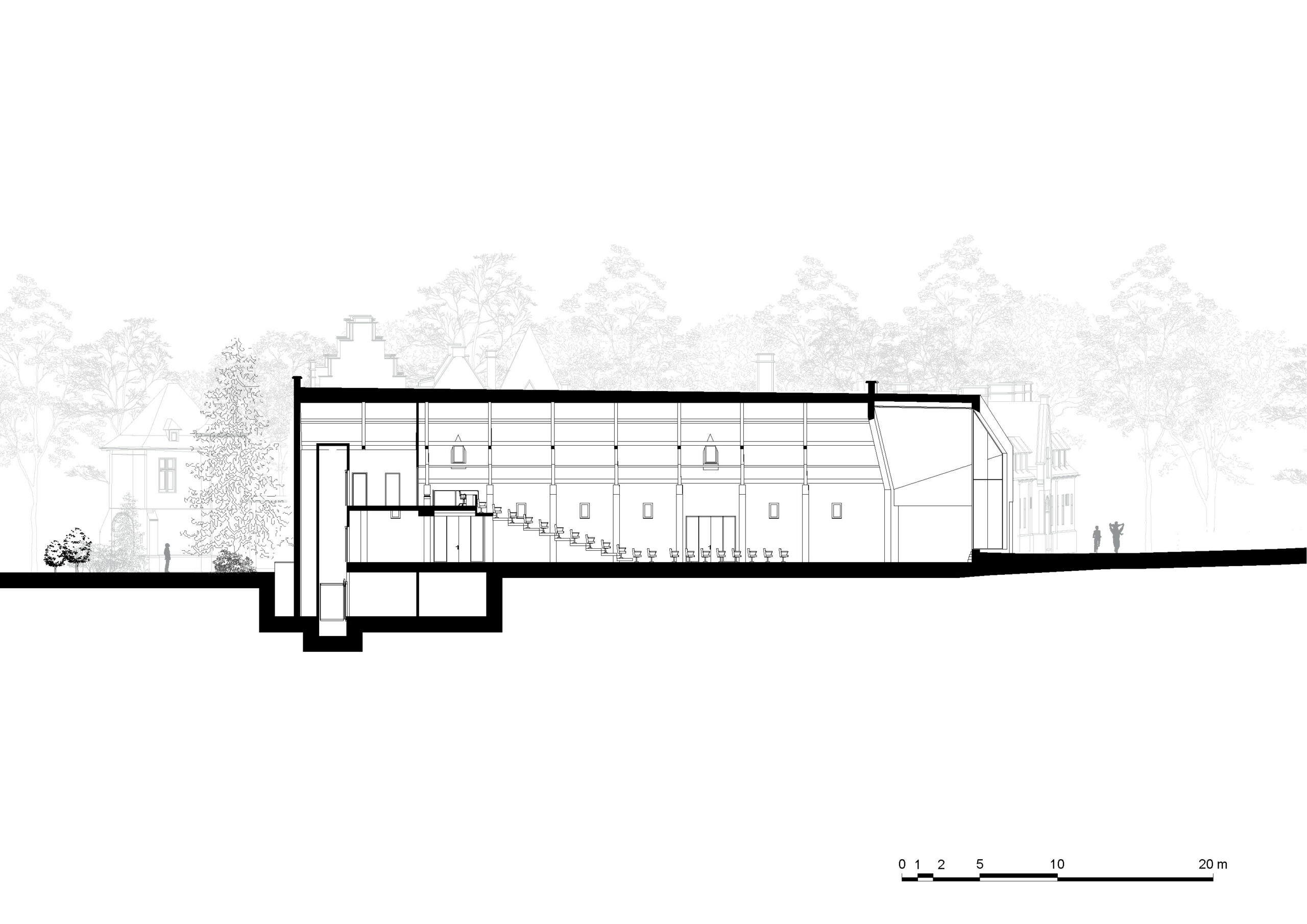 architecture-contemporaine-rénovation-extension-château-Karreveld-coupe