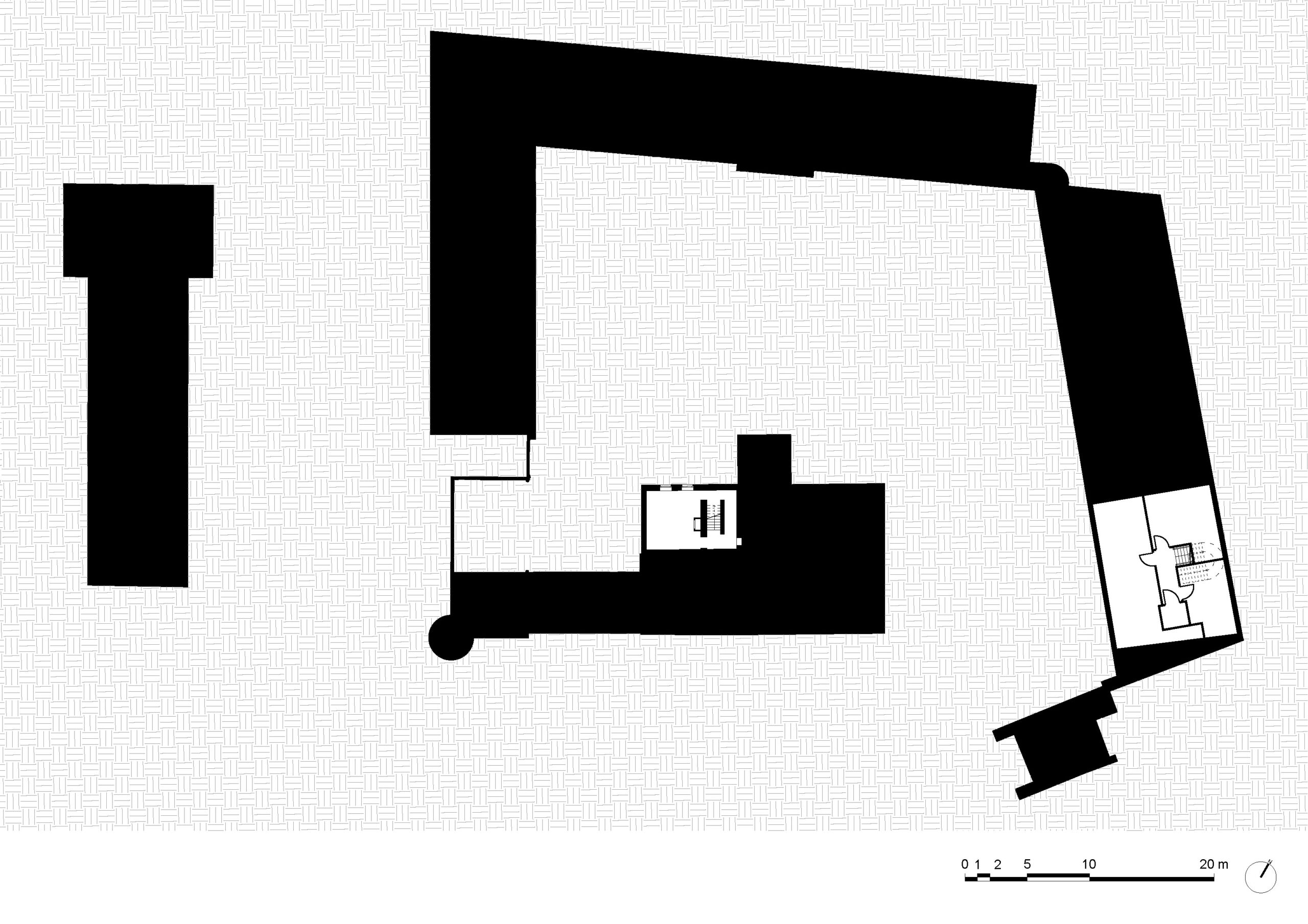 architecture-contemporaine-rénovation-extension-château-Karreveld-plan-sous-sol